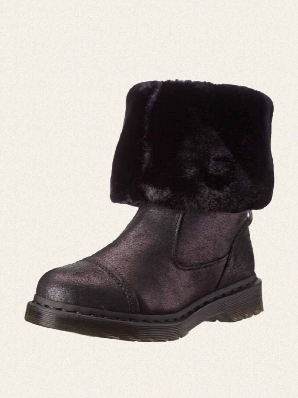 Dr. Martens Pasha Crackle Suede Boot - Picture 3 of 11